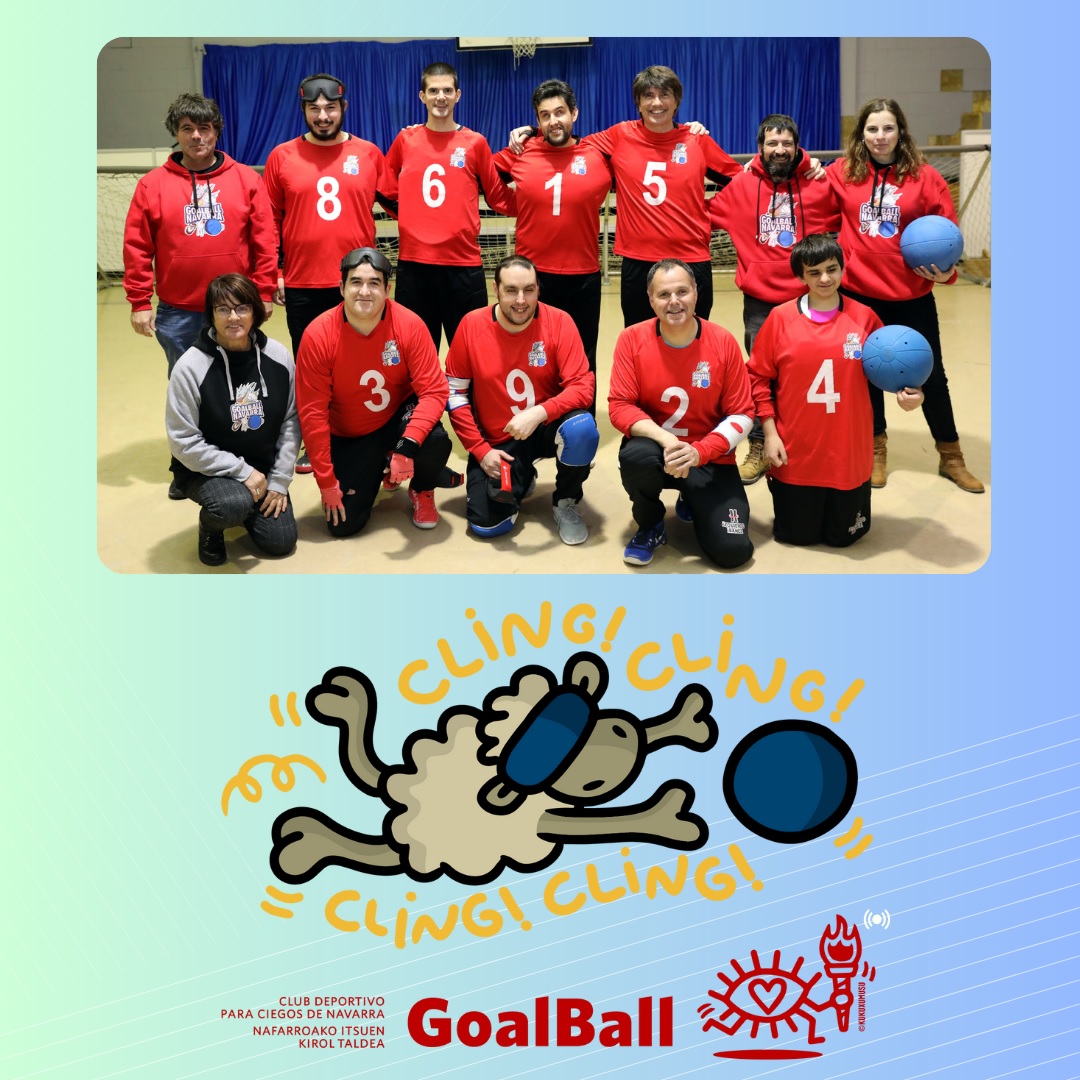 Goalball Navarra ha sido nominado a los VIII Premios Navarra Televisi&oacute;n